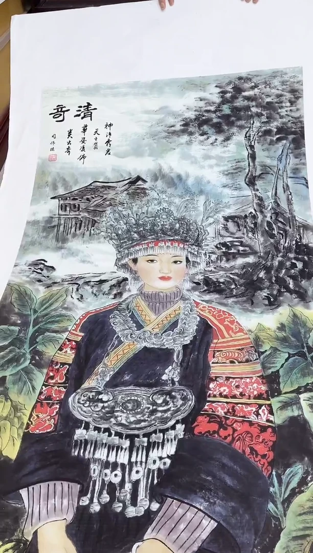 国画九霄甄选国画作品zhb