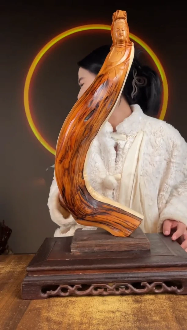 柏木（崖柏）手工摆件,先抢先得! 编号:190