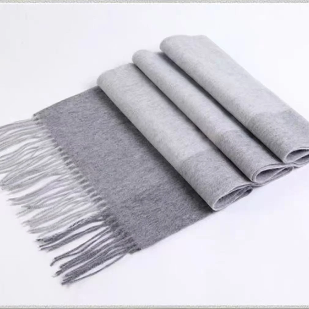 【820-822】2024新款高密度针织柔软保暖羊绒冬款奢品围巾上衣披肩