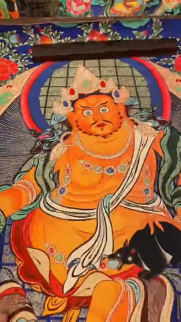 装裱画精美唐卡tk16056