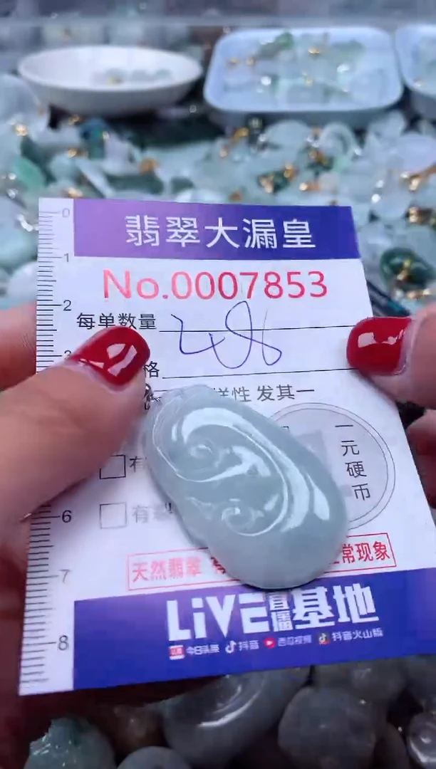 颈饰未镶嵌翡翠7853