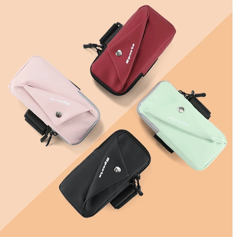 夏天跑步手机袋臂包健身装备男士手腕包臂套手机防水新款运动小包