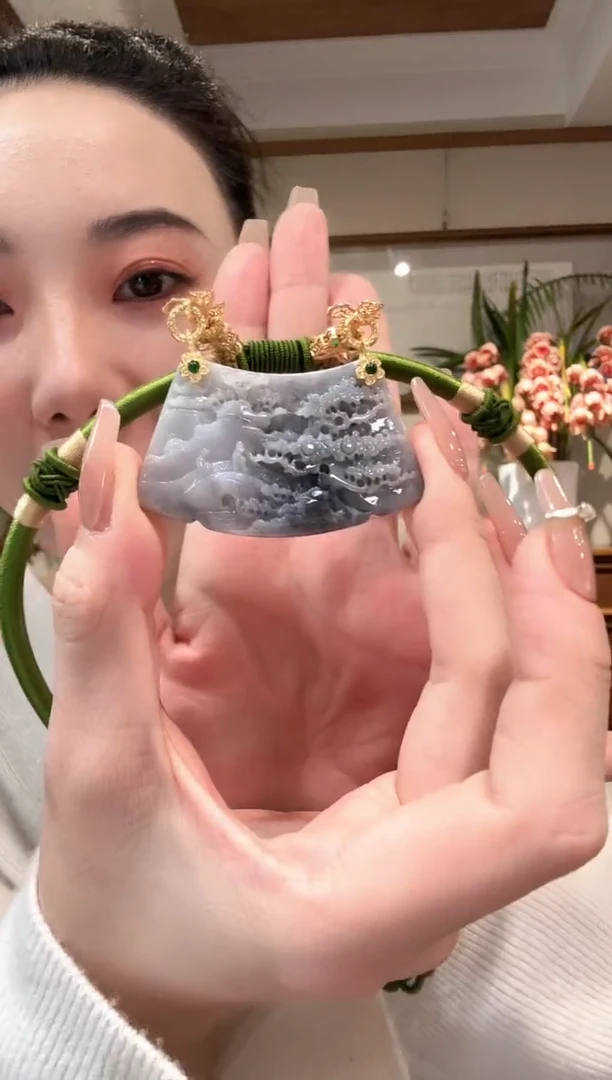 【闪购商品】翡翠颈饰未镶嵌国风