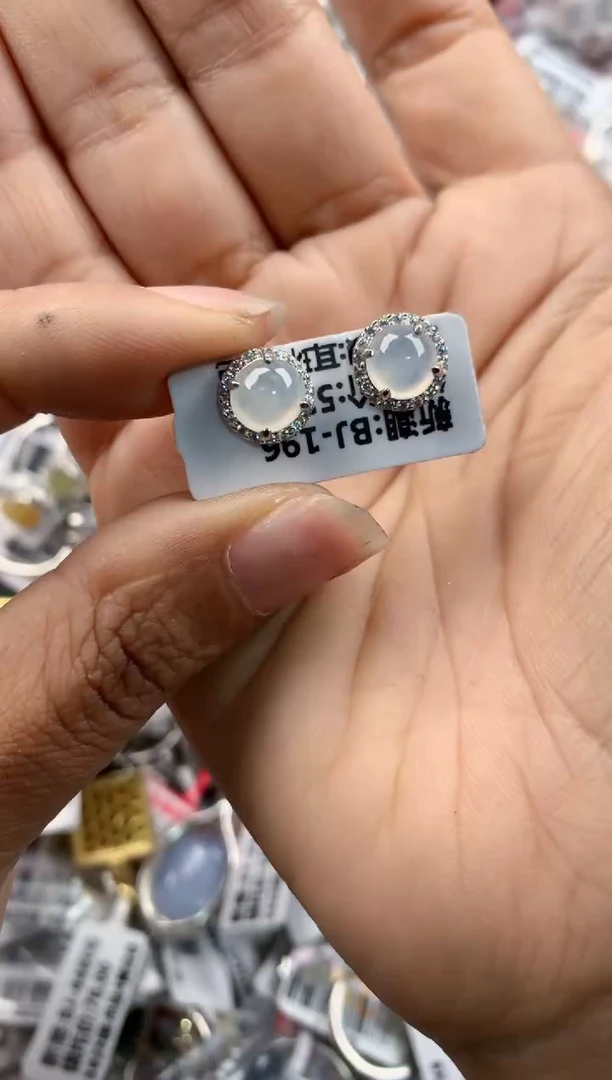 银S925镶嵌戒指翡翠131313---6