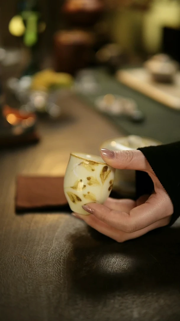 阿眠    云龙手作糖水釉品茗杯