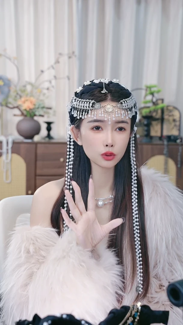 合金布艺白色婉清