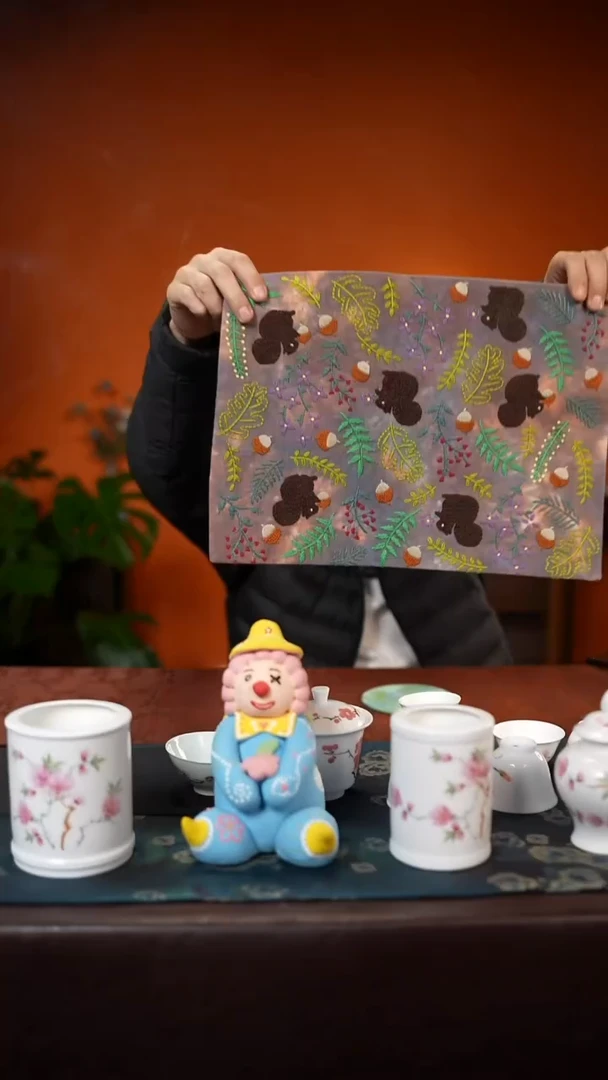 陶瓷景德镇手工手绘卡哇伊美器