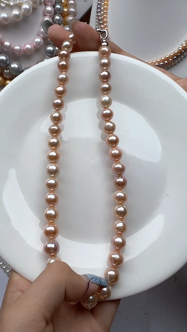 淡水珍珠未镶嵌颈饰1