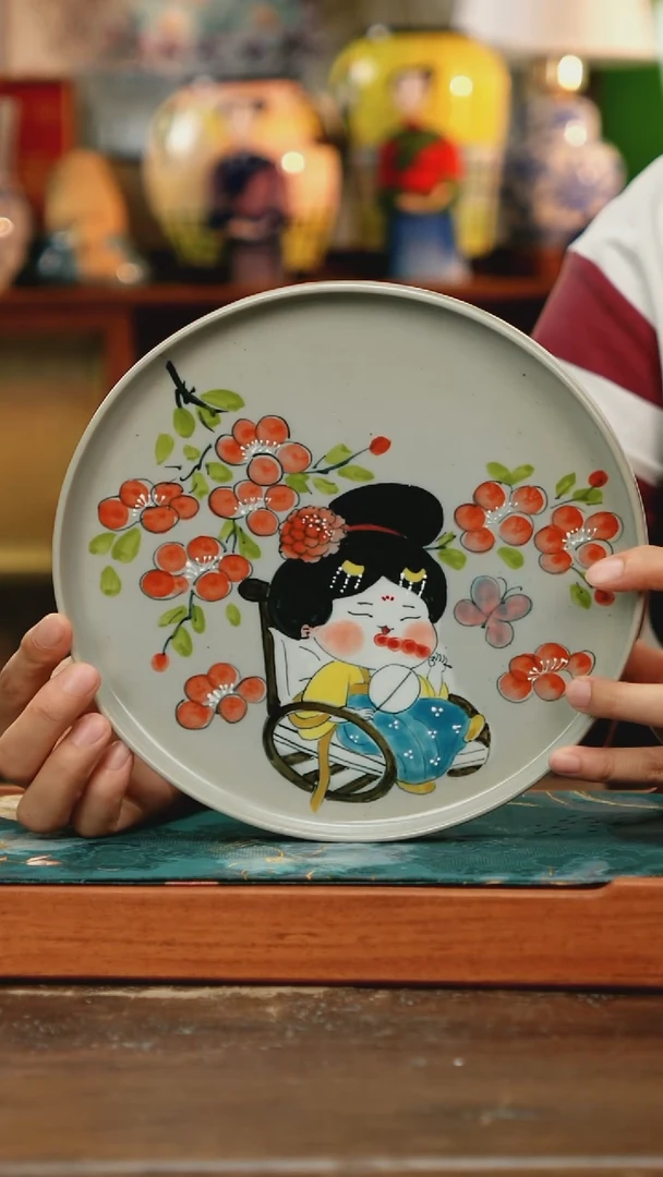 杯景德镇纯手工釉下彩精品茶具水杯