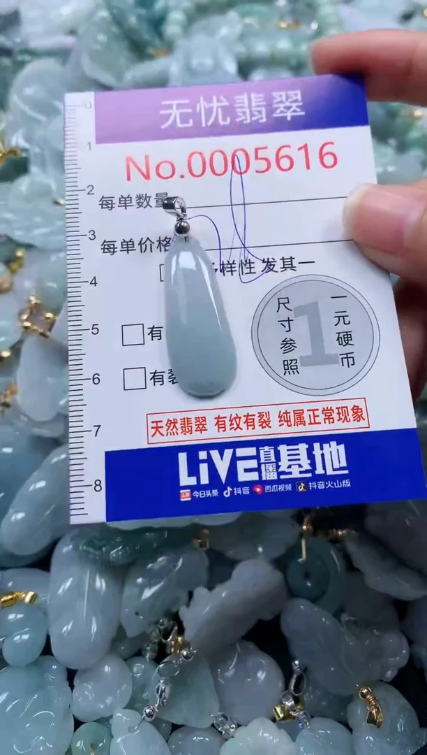 颈饰未镶嵌翡翠5616