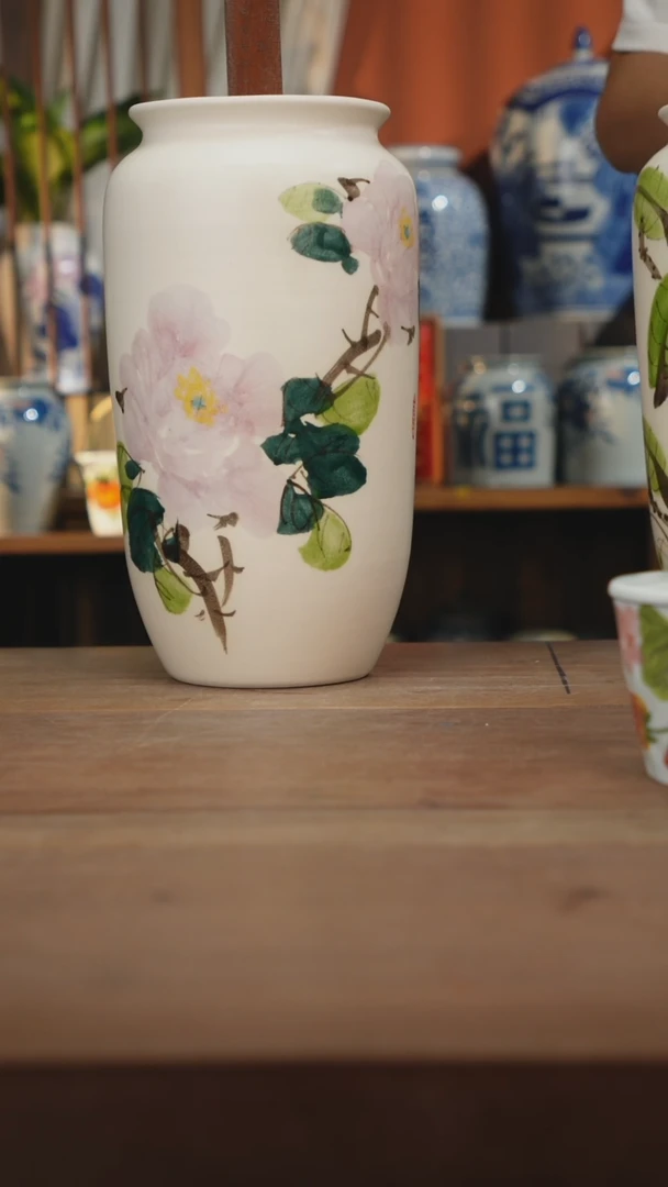瓷片 景德镇设计师釉下手绘陶瓷餐具