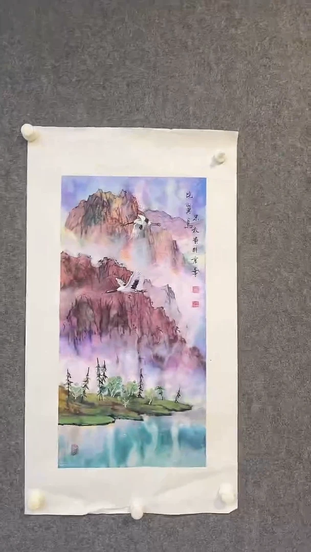 国画王忠权-2平尺-国画