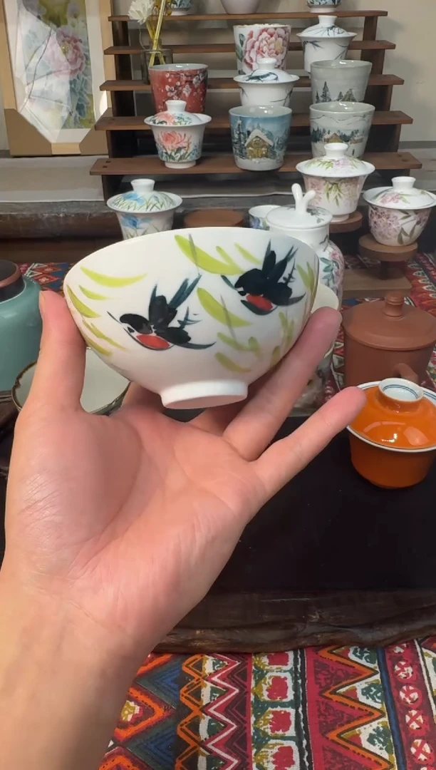 瓷片陶瓷景德镇陶瓷全场浮力