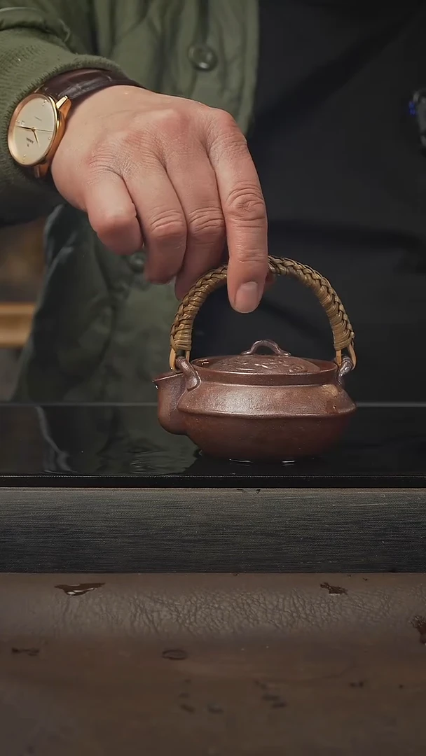 茶壶紫砂柴烧  全手工