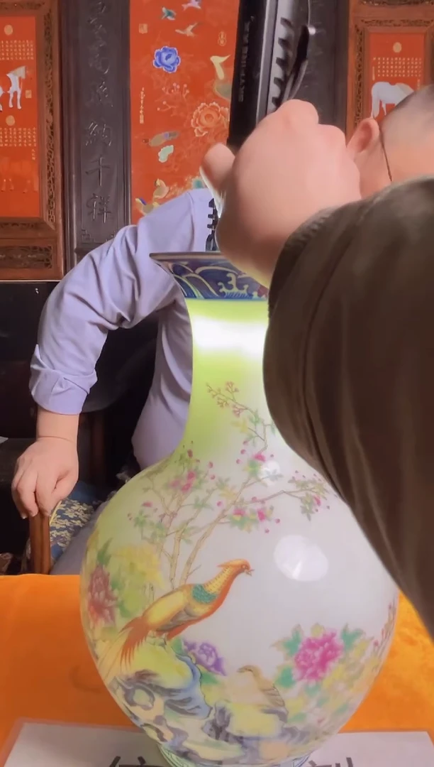 摆件陶瓷景德镇现代陶瓷流水34