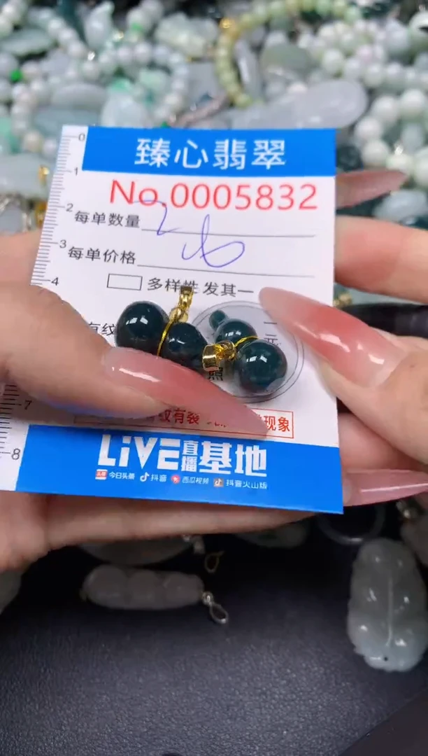 【闪购商品】翡翠颈饰未镶嵌含绳0005832