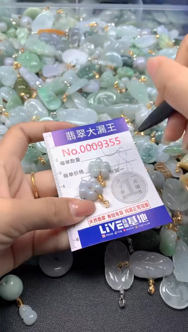 颈饰未镶嵌翡翠9355