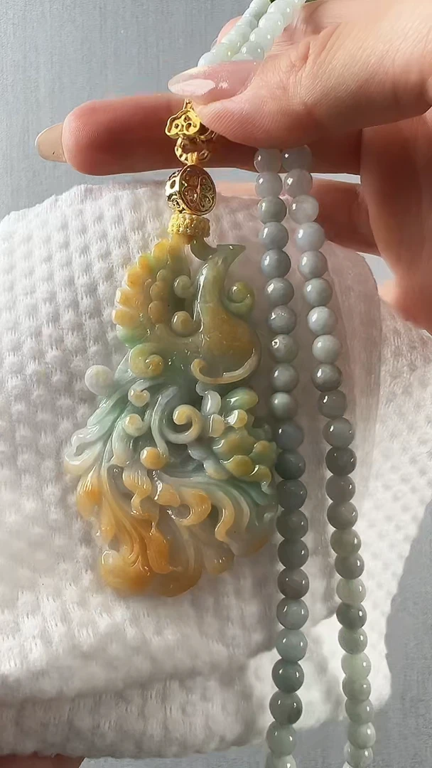 颈饰未镶嵌翡翠凤凰