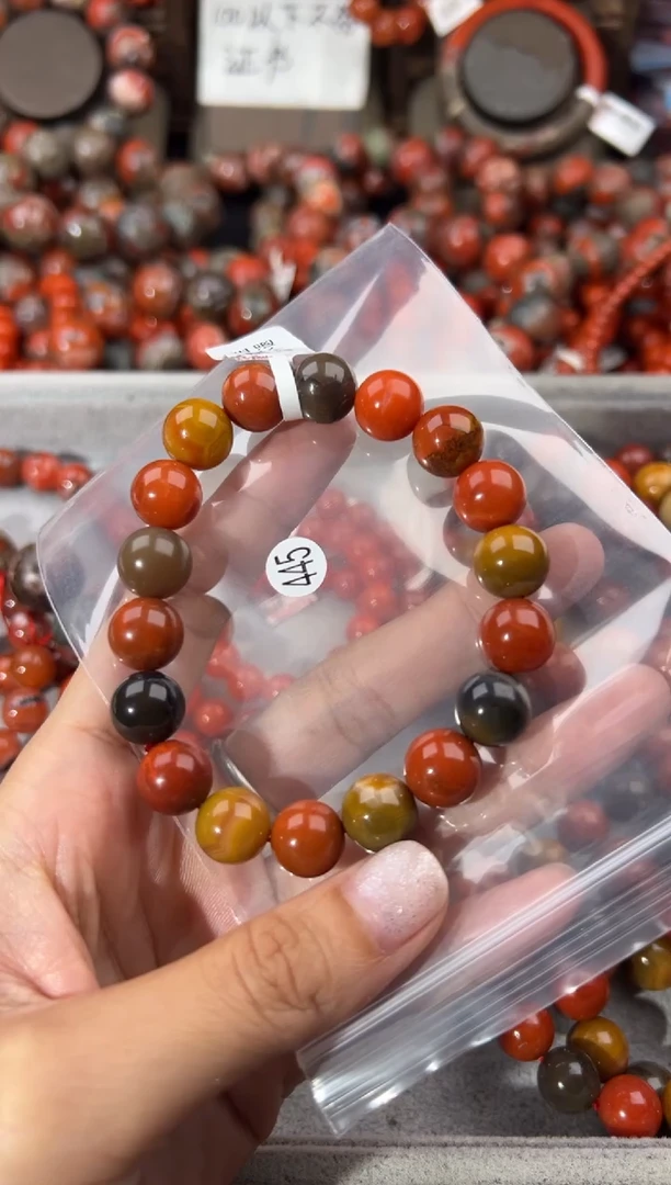 南红玛瑙手串未镶嵌11