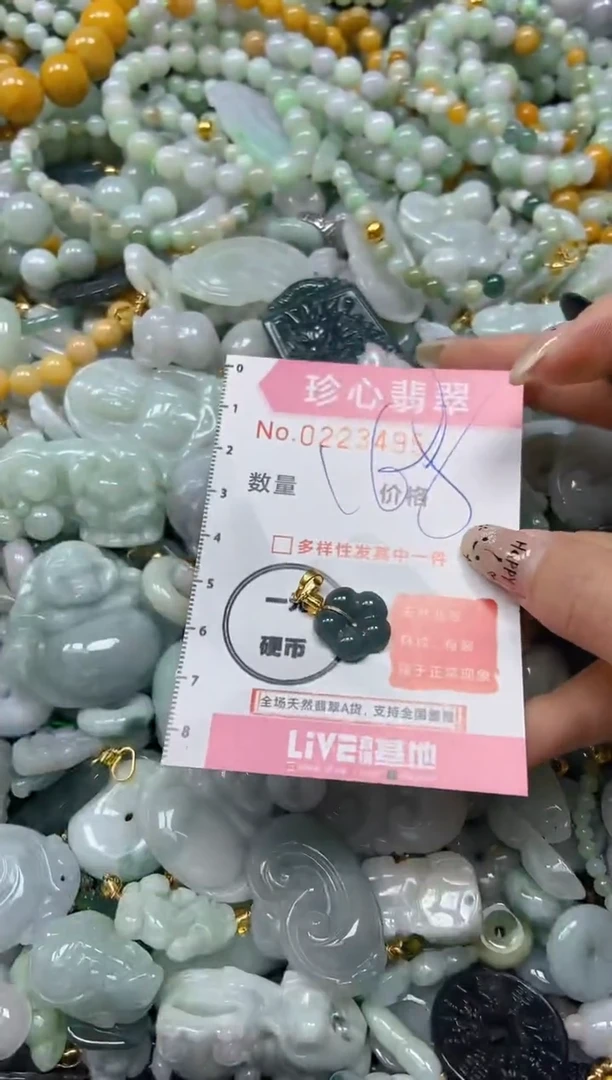 翡翠未镶嵌颈饰闪购0223495