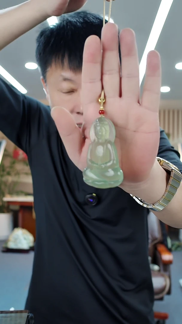 未镶嵌蛇纹石玉吊坠吊坠