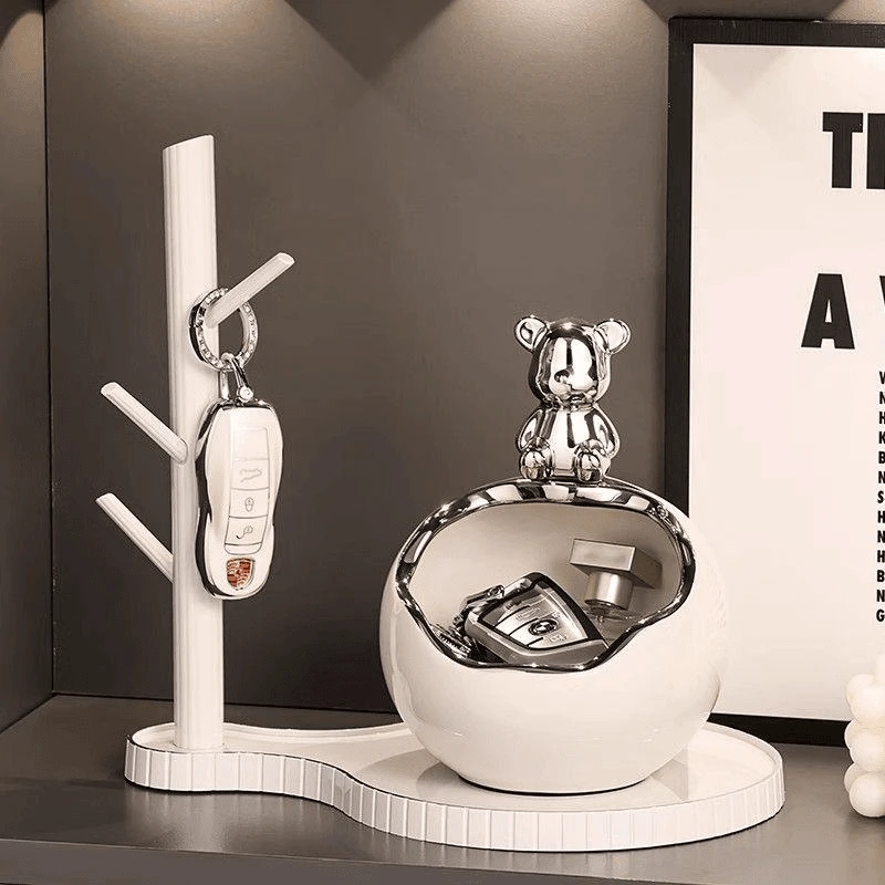 新疆包邮西藏包邮西藏】入户玄关钥匙收纳摆件暴力进门钥匙收纳架