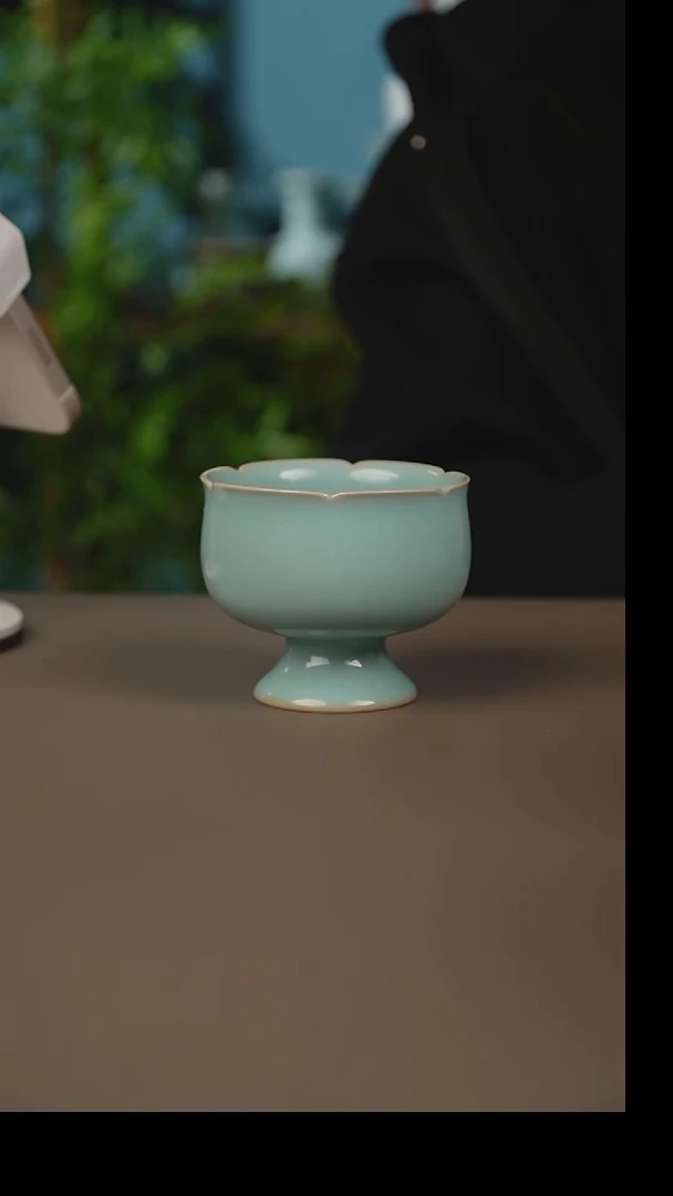 杯赵老师高足花口杯一级