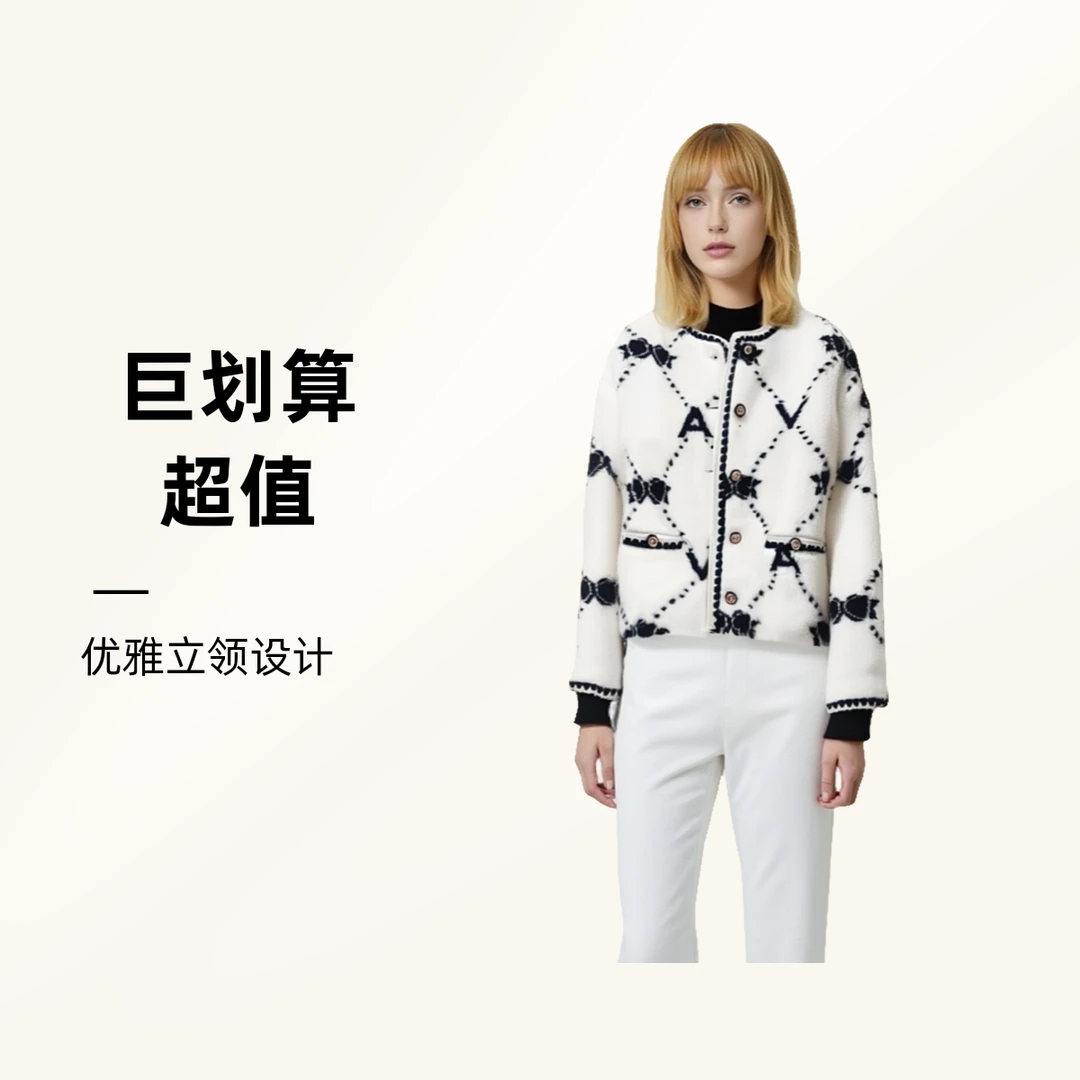 【门店直发】COCOA DING 可可町秋冬短装外套