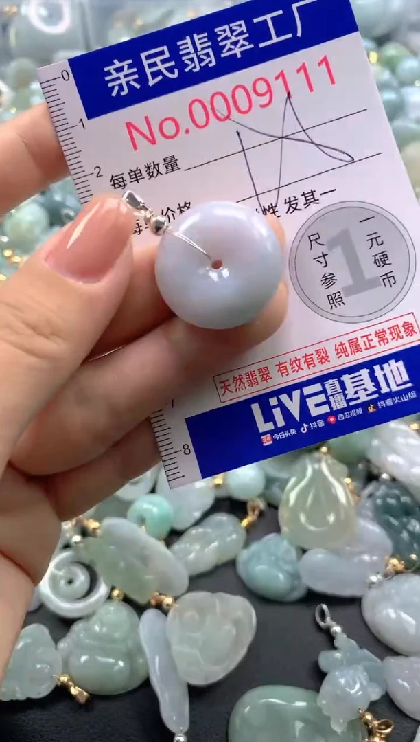颈饰未镶嵌翡翠9111
