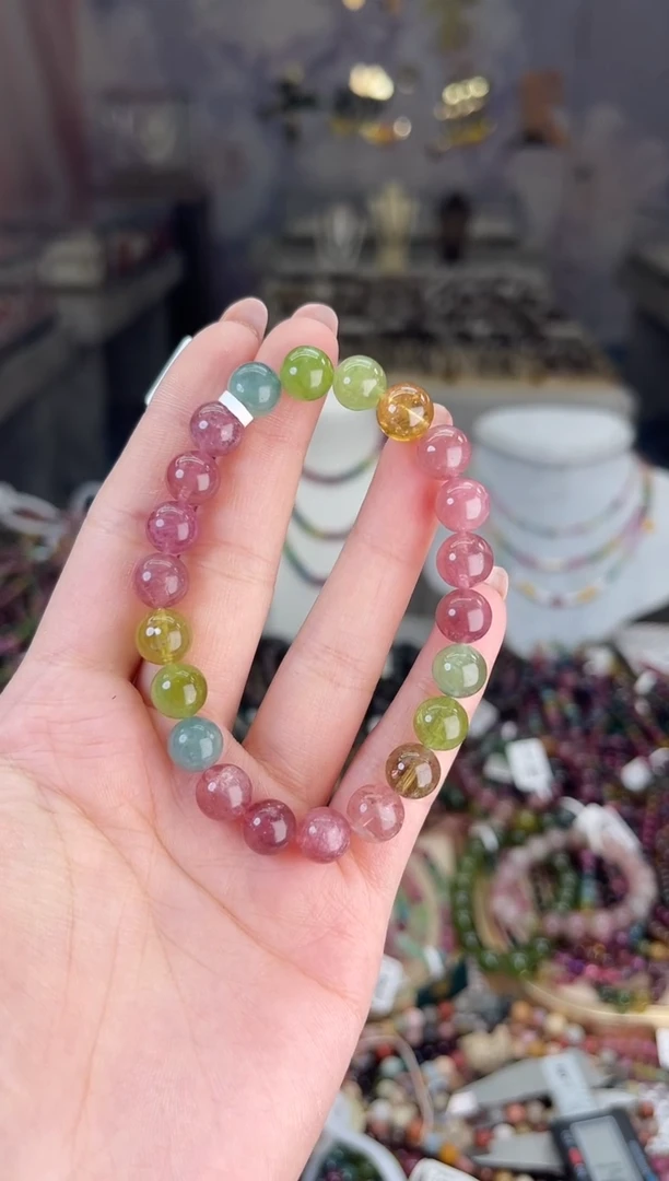 【闪购商品】碧玺/未镶嵌8mm+碧玺单圈多样性发货