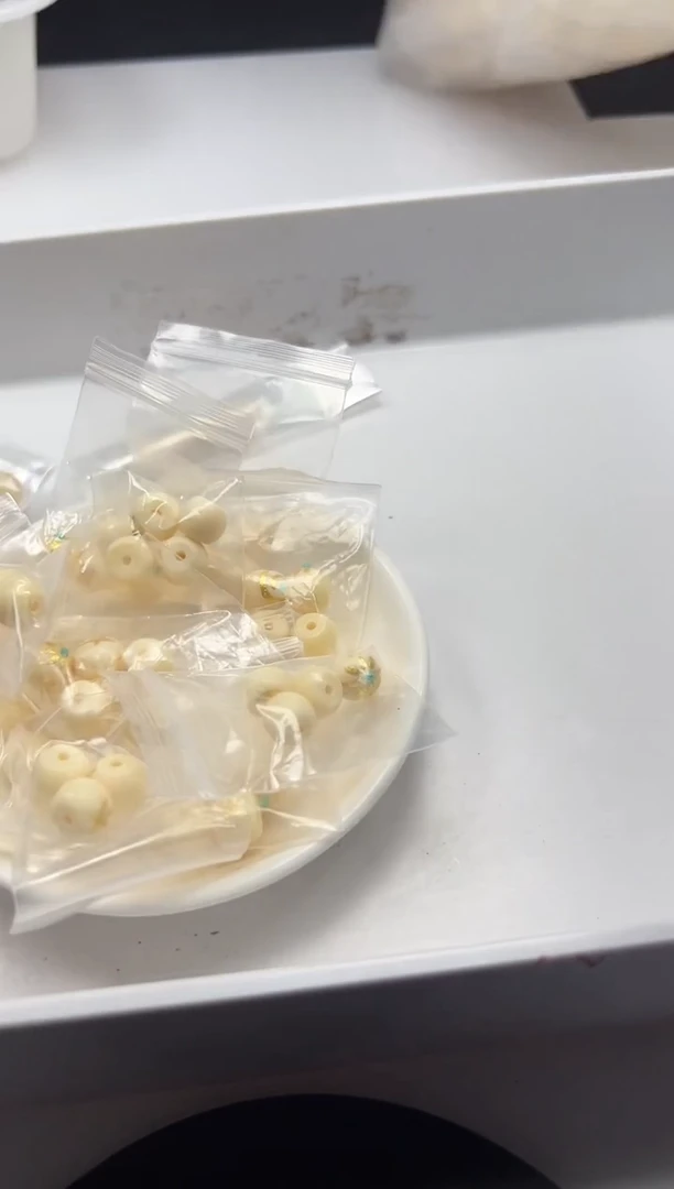 檀香木散珠w1070牙牙日月星辰*1套