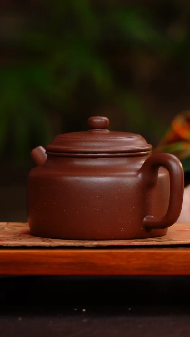 茶壶紫砂汤*圆底槽清 德钟  壶痴