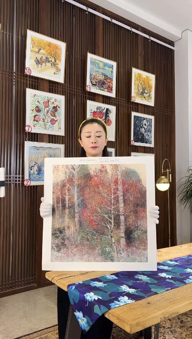 版画耿玉琨名章限量版画S