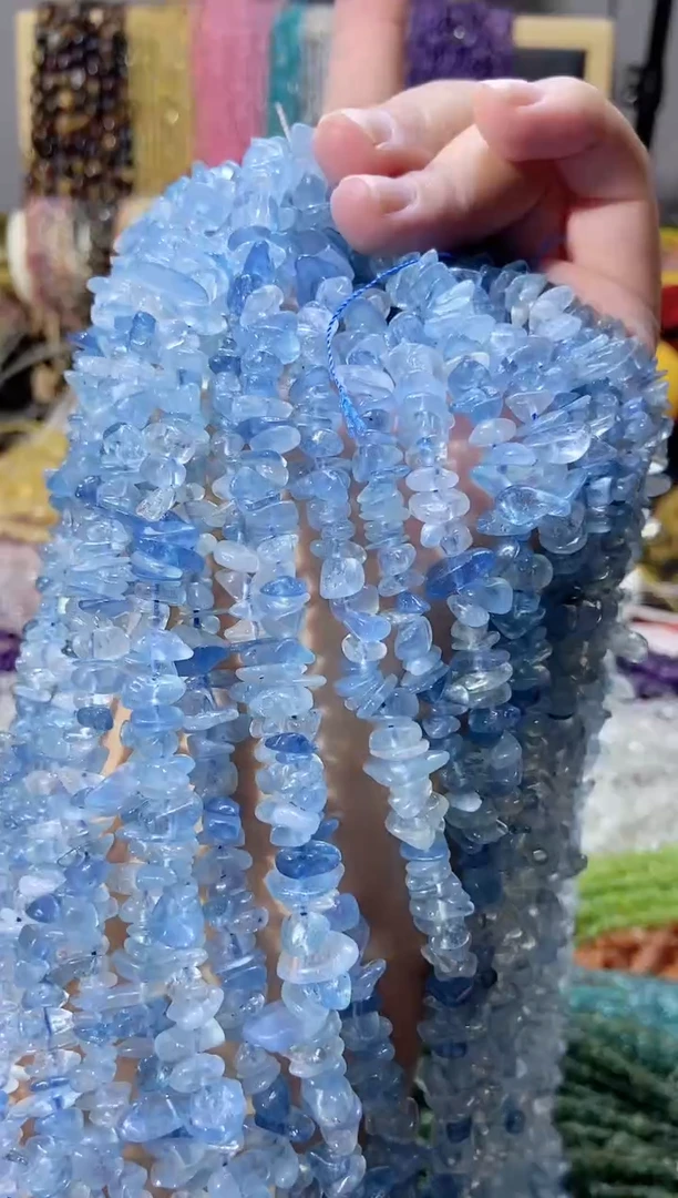 未镶嵌珠宝半成品水晶海蓝宝