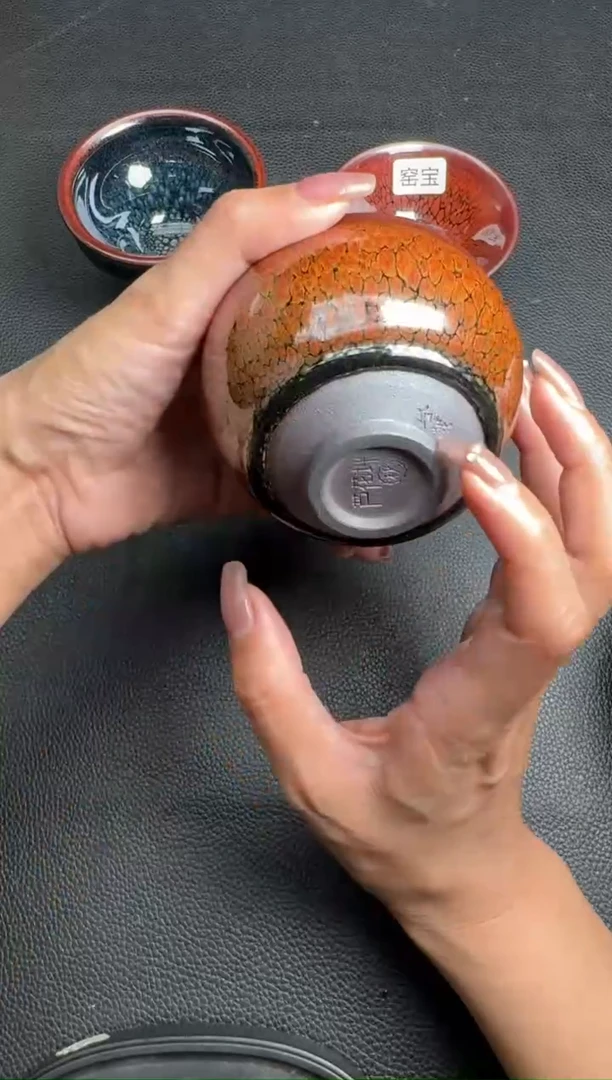 茶盏孙福昆一羽四季-秋2