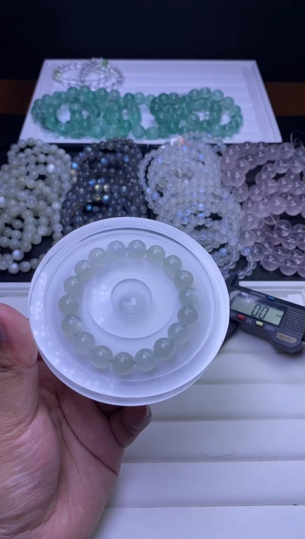 【闪购商品】月光石手链未镶嵌10mm绿月光