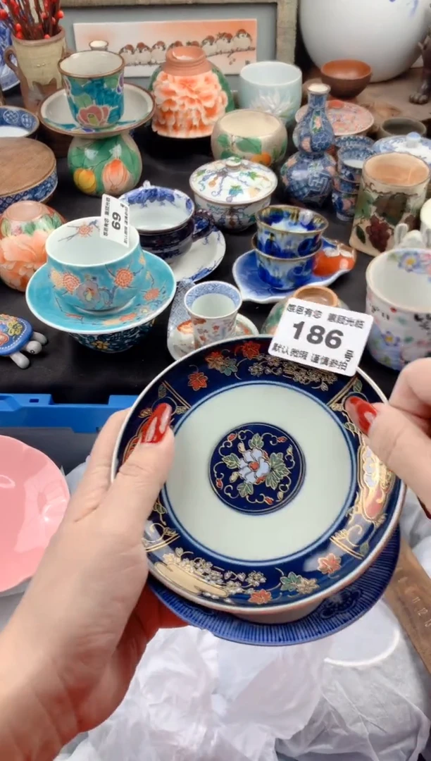 【闪购商品】瓷片186号九姑娘工艺品瓷器