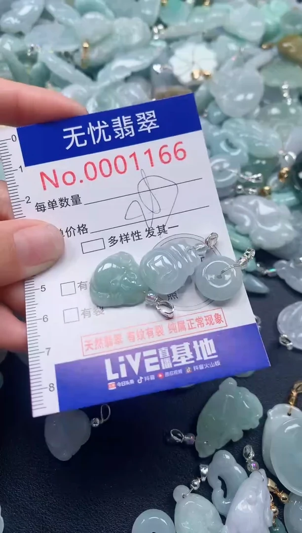 颈饰未镶嵌翡翠1166