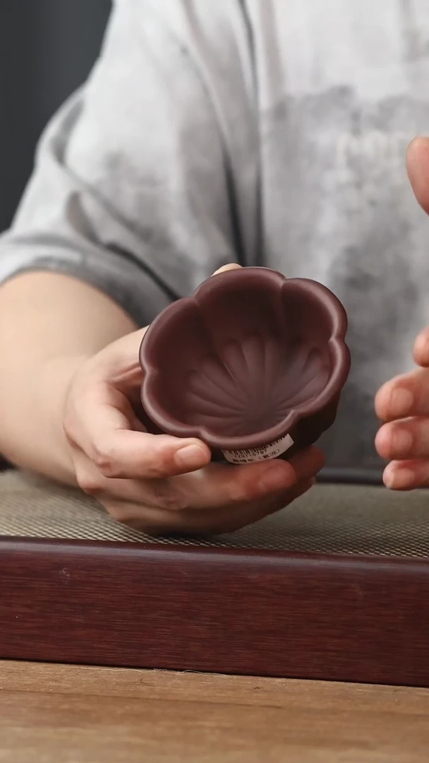 茶壶紫砂YZGT15787静梅杯（紫泥）