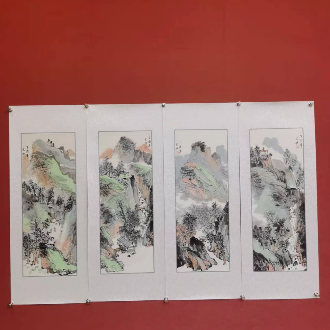 张光兴作品 《山水四条屏》A2