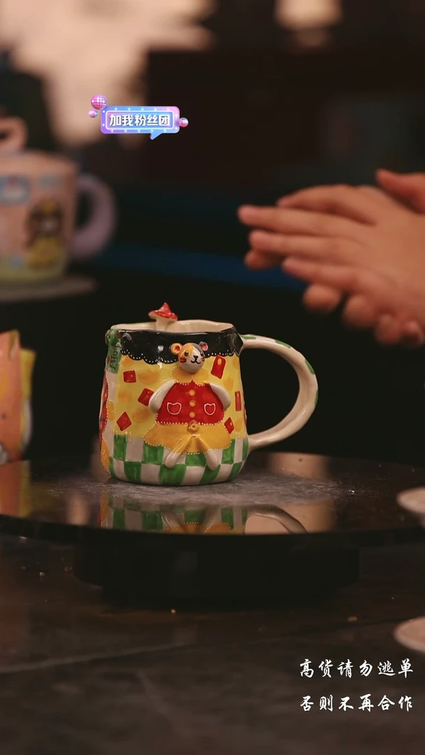 陶瓷景德镇可爱设计师款陶瓷