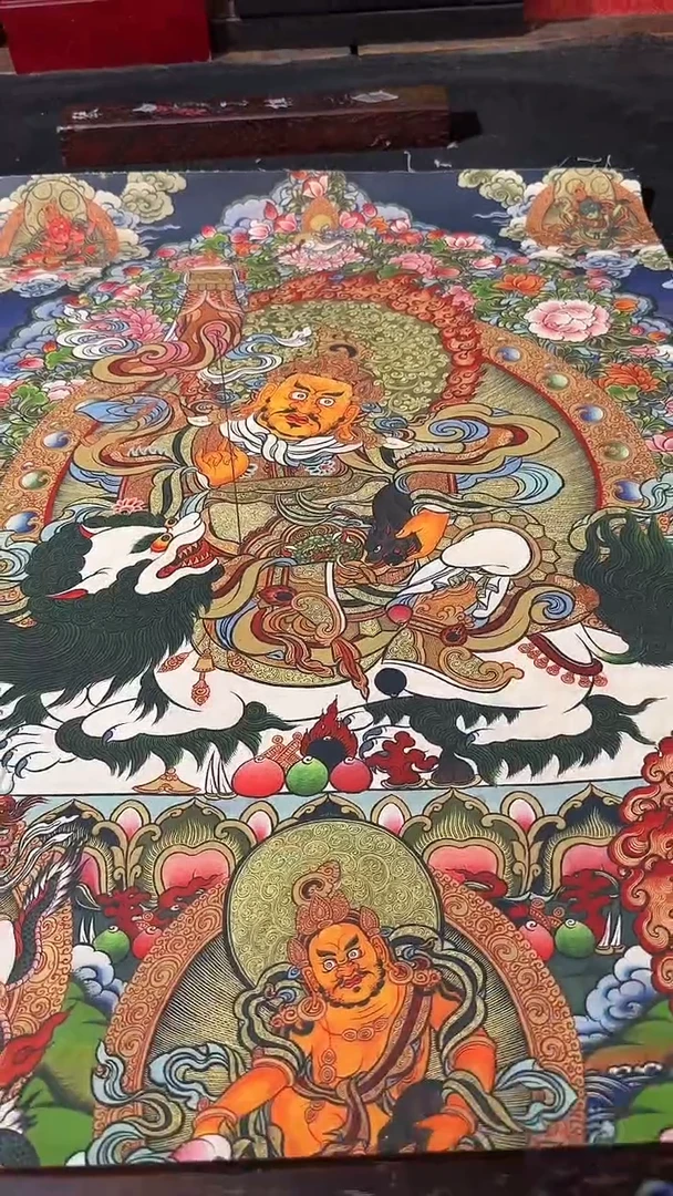 卷轴画藏式珍藏彩绘艺术馆134