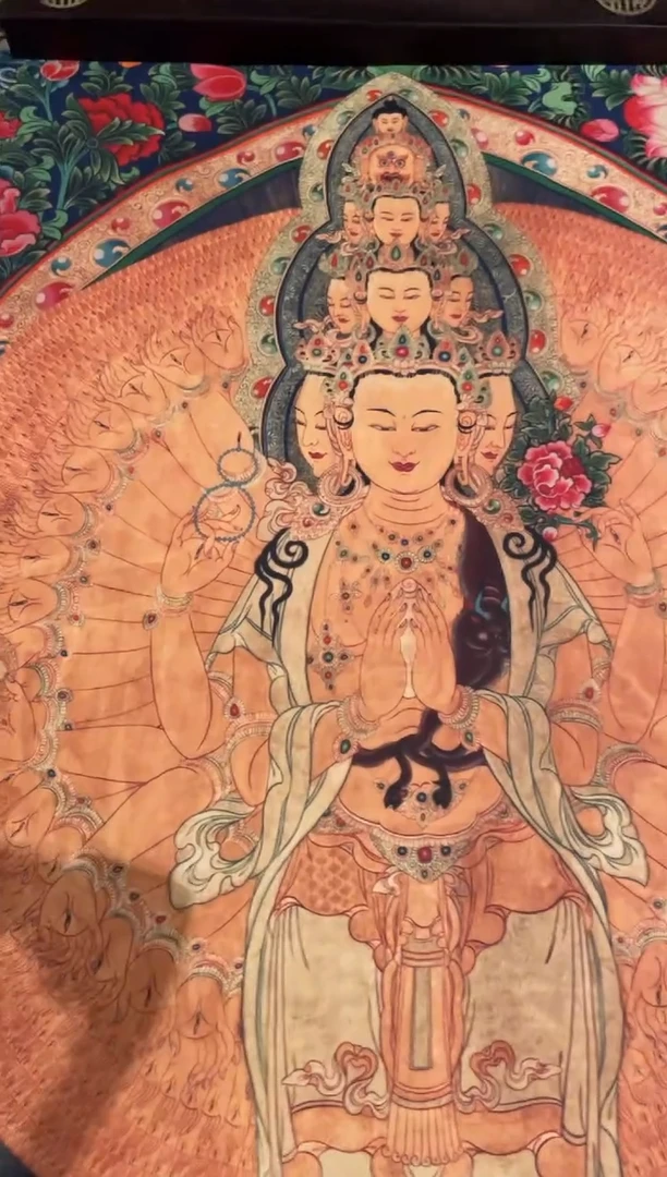 卷轴画手绘唐卡082