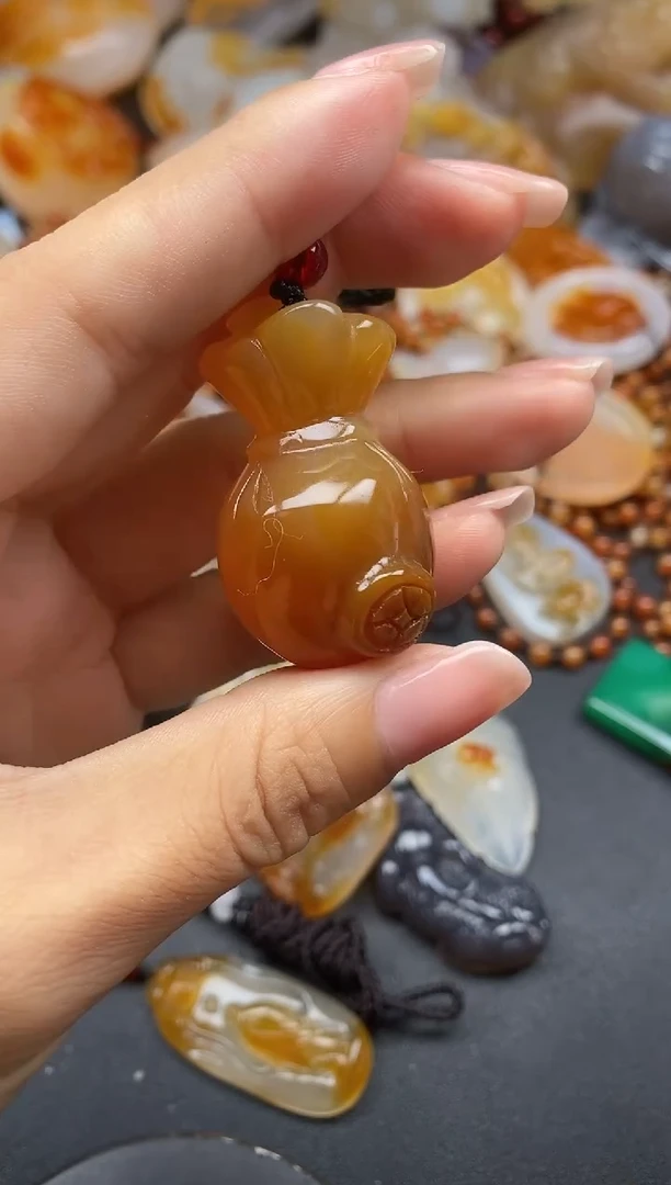 未镶嵌1玛瑙/玉髓神*ll