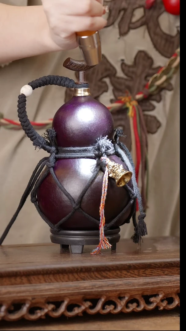 223号精品天然大漆酒葫芦一物一拍~