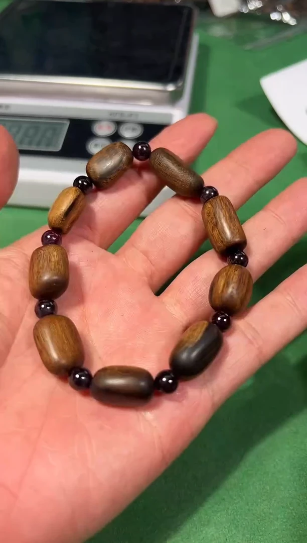 【闪购商品】沉香手串201号达拉干19克多样性发一