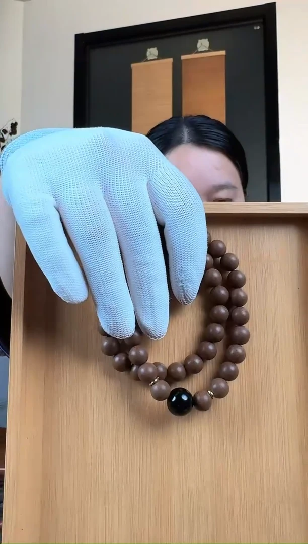 泥塑天年香10mm微瑕双圈