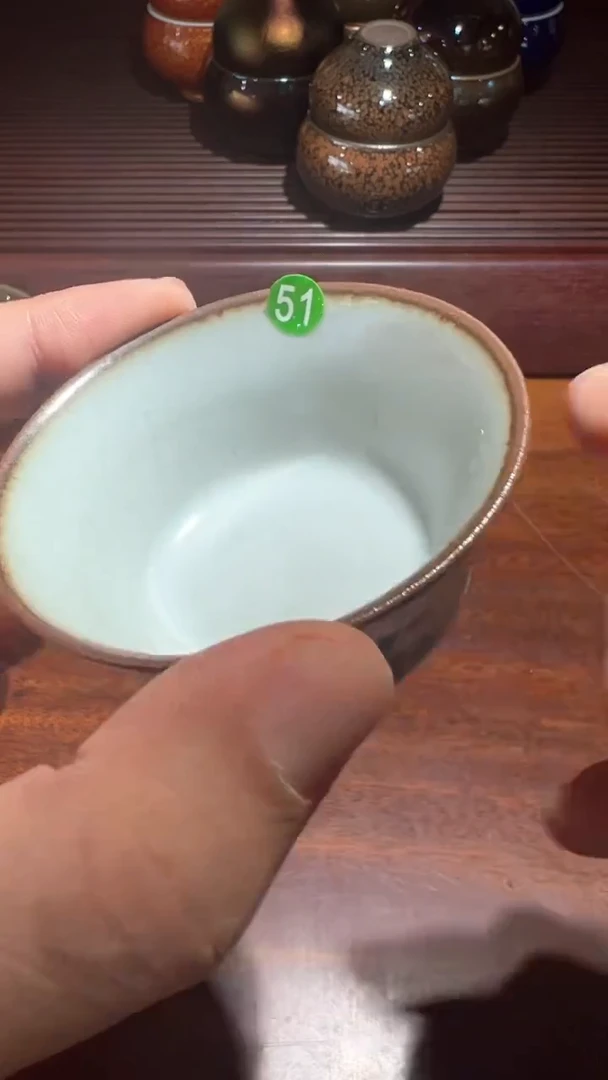 【闪购商品】茶盏51龙窑柴烧主人杯。。