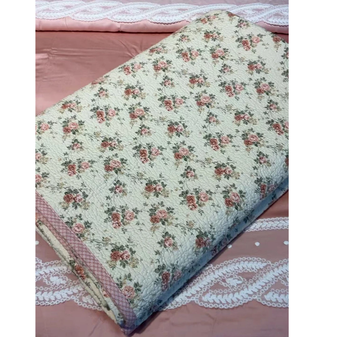 【牟牟家纺】外贸原单酵素砂洗棉花床盖!!!精品床盖系类