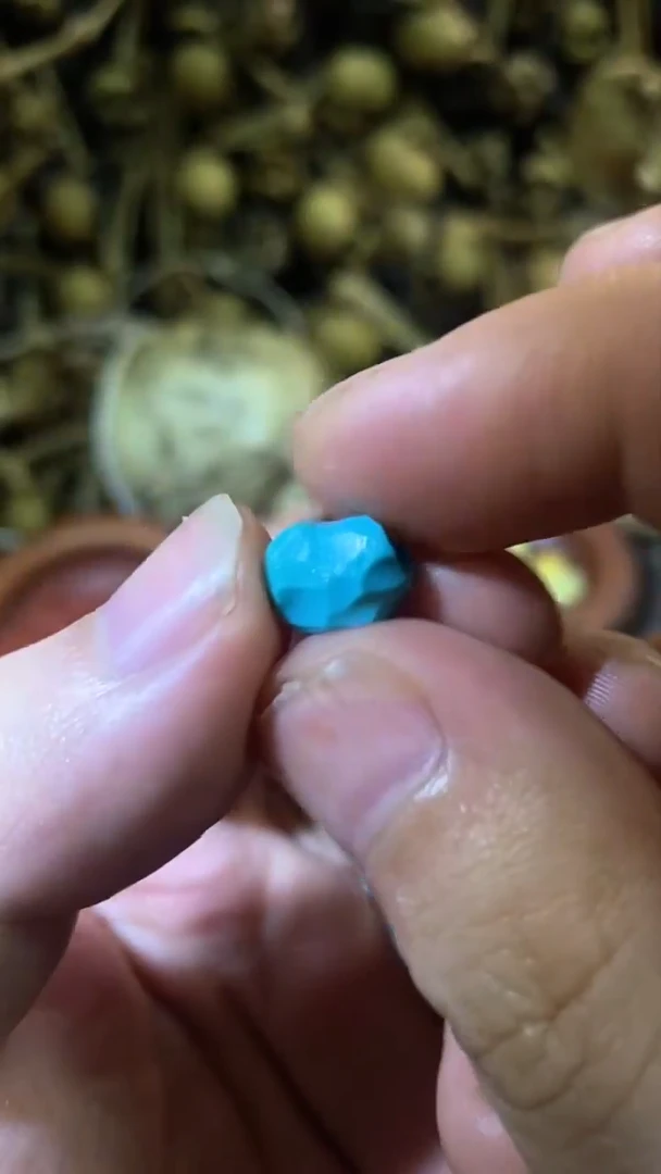 【闪购商品】绿松石颈饰未镶嵌14绿松石苦茶啊三通